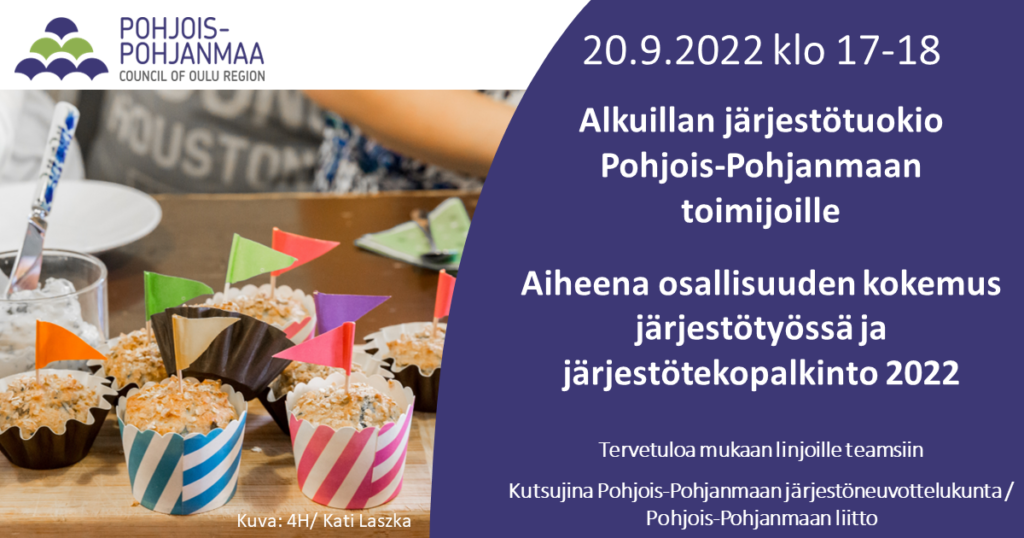 Järjestötuokio 20.9.2022 klo 17-18