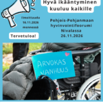 Northern Ostrobothnia Welfare Forum in Nivala