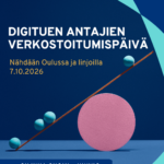 Networking day for digital support providers 7.10.2026, Oulu